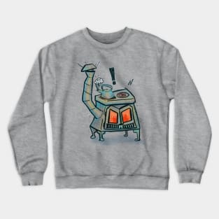 Angry oven is Angry Crewneck Sweatshirt